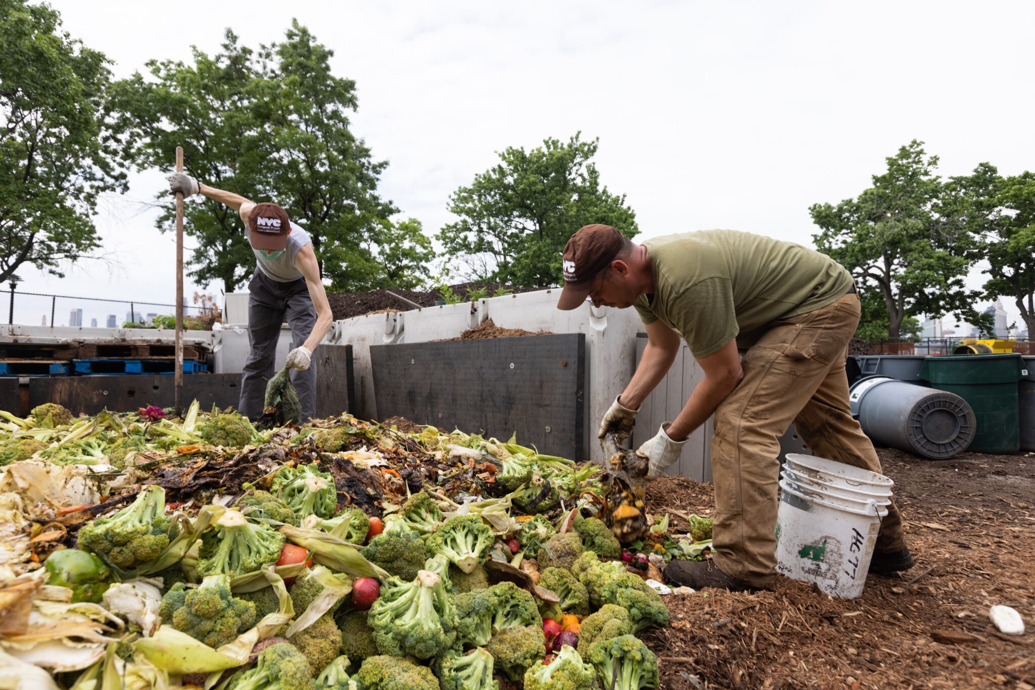 Lower East Side compost yard faces uncertain fate as resiliency project  looms - Curbed NY